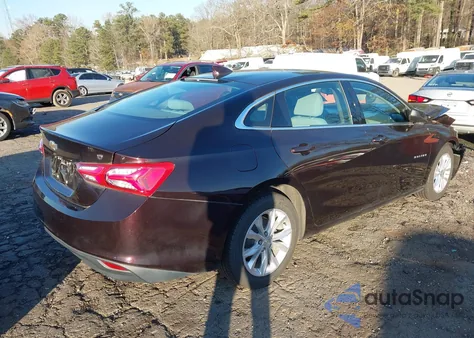 2020 Chevrolet Malibu Fwd Lt из США, поврежденный, VIN 1G1ZD5ST5LF065257